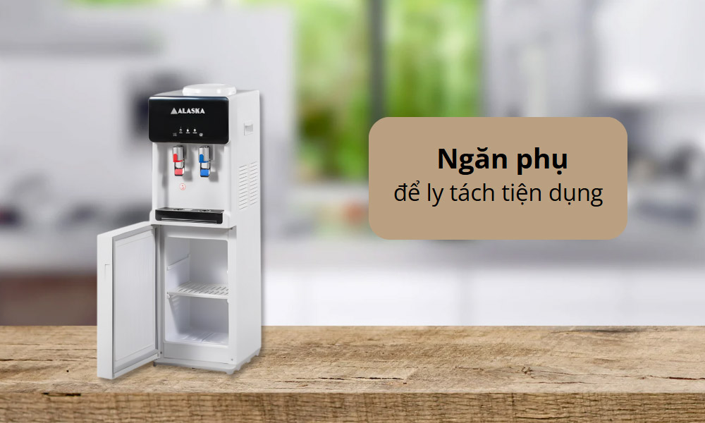 Ngăn phụ của Máy Làm Nóng Lạnh Nước Uống Alaska R-89