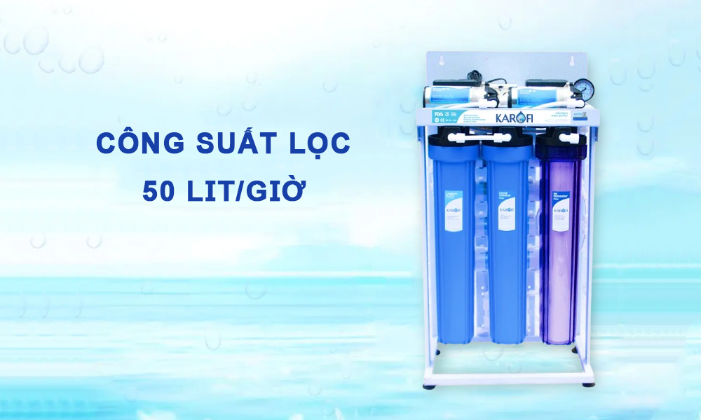 Máy Lọc Nước Karofi KT-KB50 đáp ứng nhu cầu sử dụng của nhiều người
