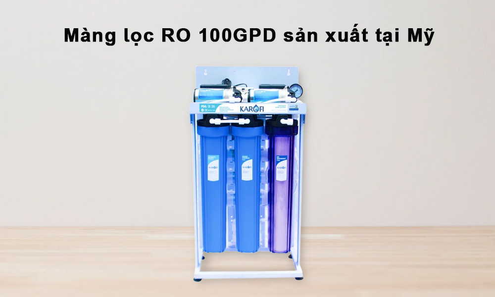 Máy Lọc Nước KT-KB50 có màng lọc RO USA 100GPD tiên tiến