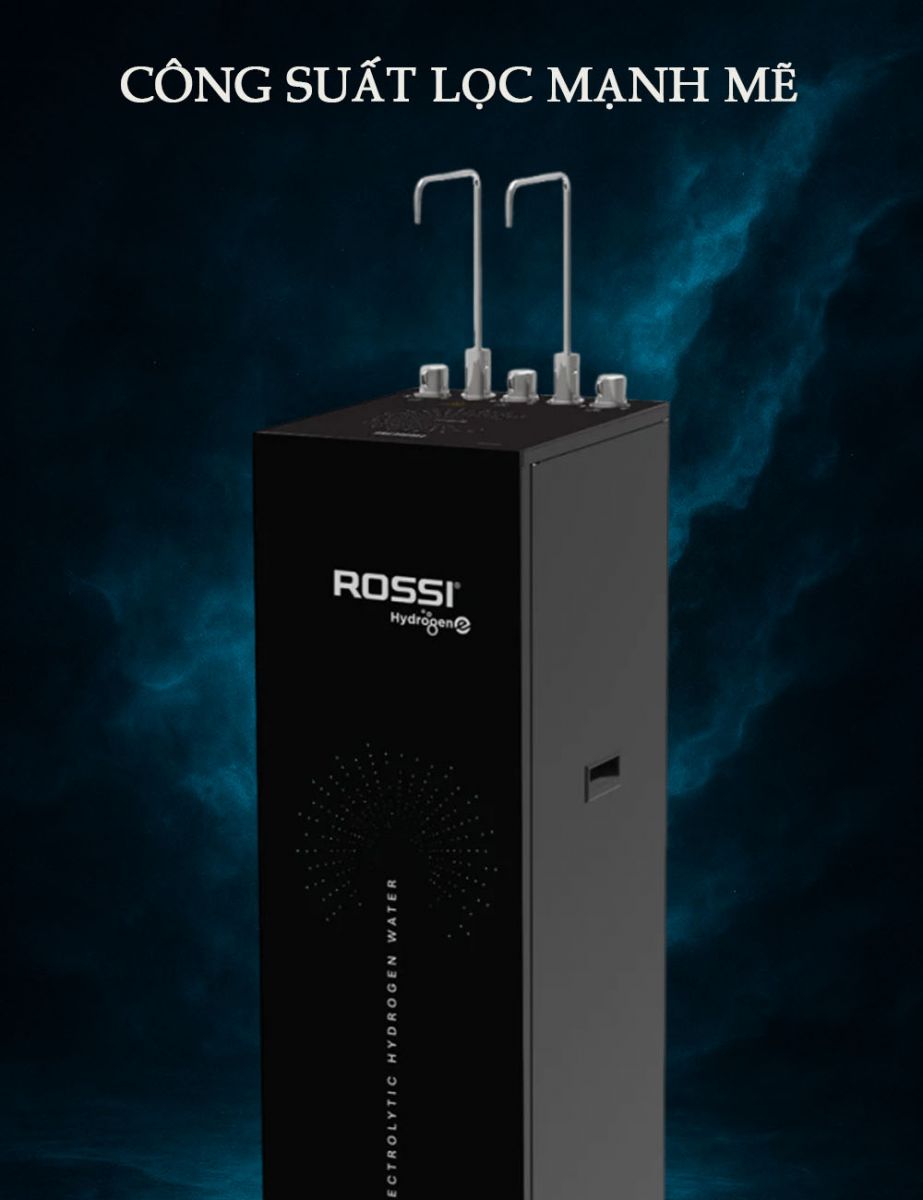 Máy Lọc Nước RO Rossi E TA-112HS1 duy trì áp lực nước ổn định