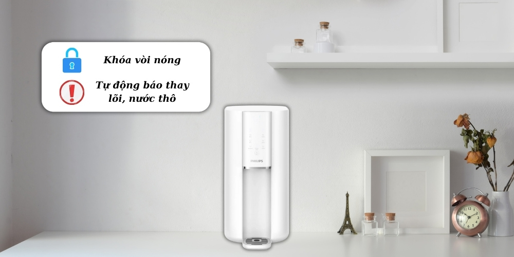 Máy Lọc Nước Philips ADD6901HWH01/74 đa dạng tiện ích