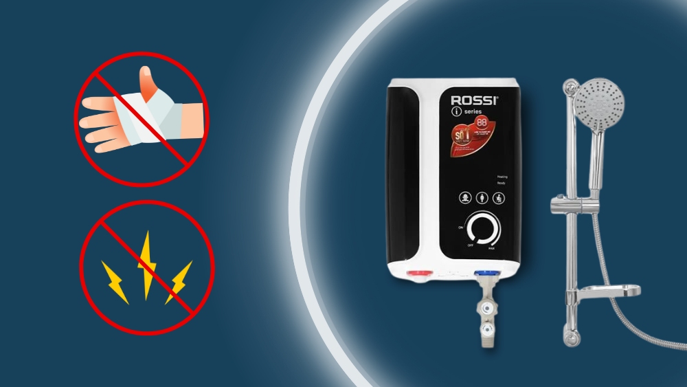 Máy được trang bị đa dạng các tính năng an toàn