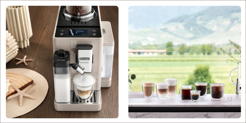 Máy Pha Cà Phê Delonghi EXAM440.55.BG gây ấn tượng với vẻ ngoài sang trọng