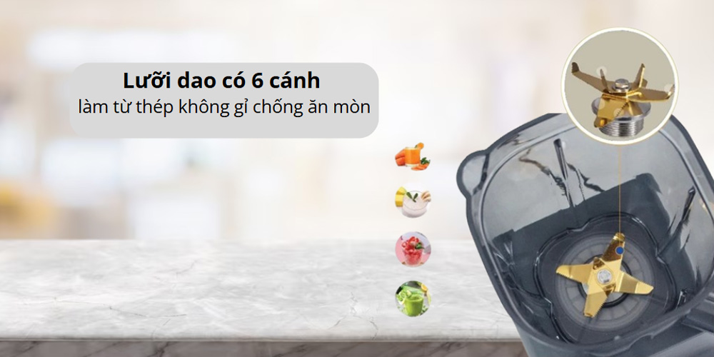Máy Xay Sinh Tố PEB-1800 mang đến hiệu quả xay nhuyễn vượt trội