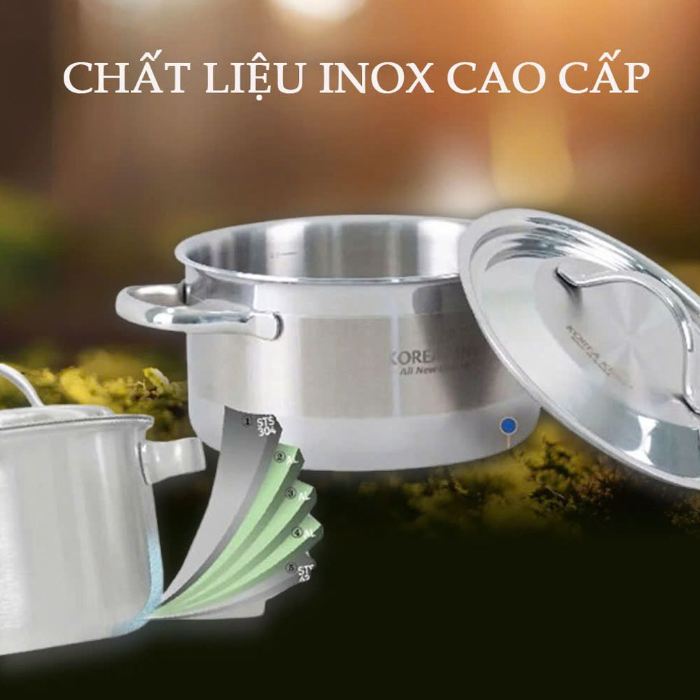 Nồi Korea King KP-24S5PLY 5 Lít có độ bền vượt trội
