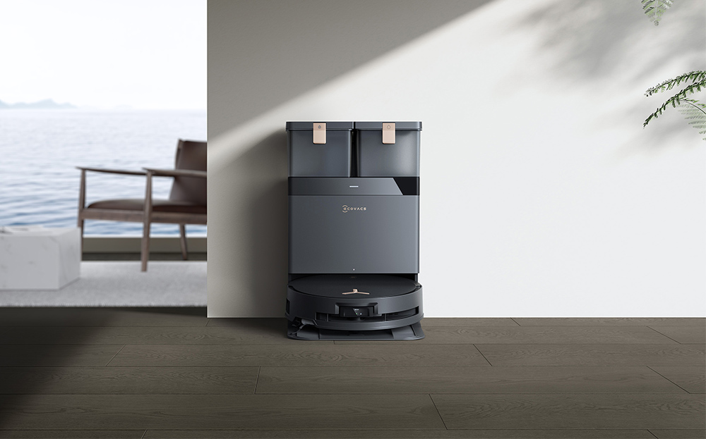 Thiết kế Robot hút bụi lau nhà thông minh Ecovacs X8 PRO OMNI
