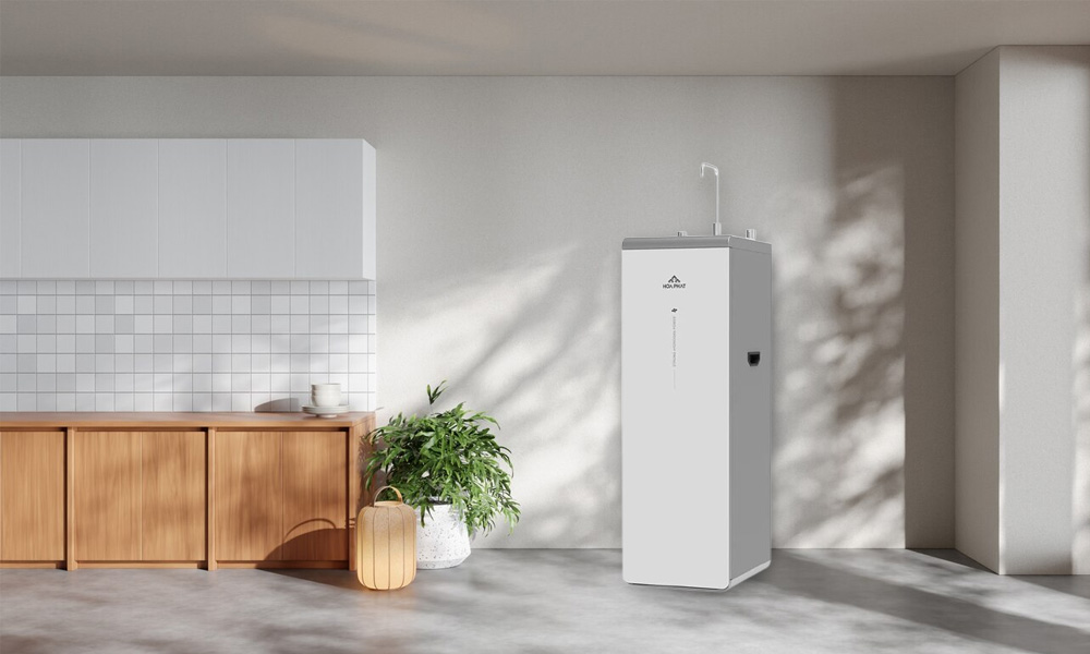 Máy lọc nước Hòa Phát HPA855 có thiết kế thanh lịch