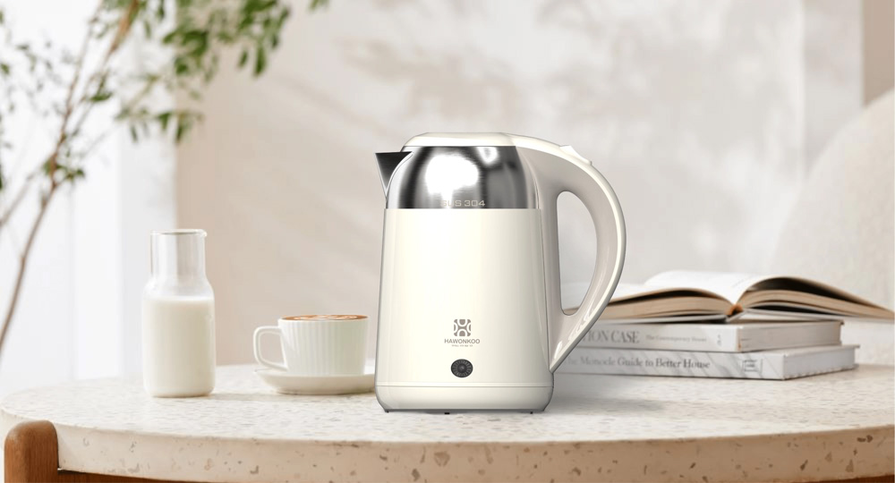 Ấm Siêu Tốc Hawonkoo KEH-181 1.8 Lít mang phong cách tối giản 