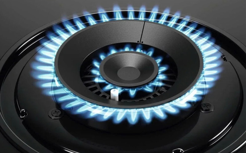 Vòng chia lửa lớn giúp phân bổ nhiệt đều