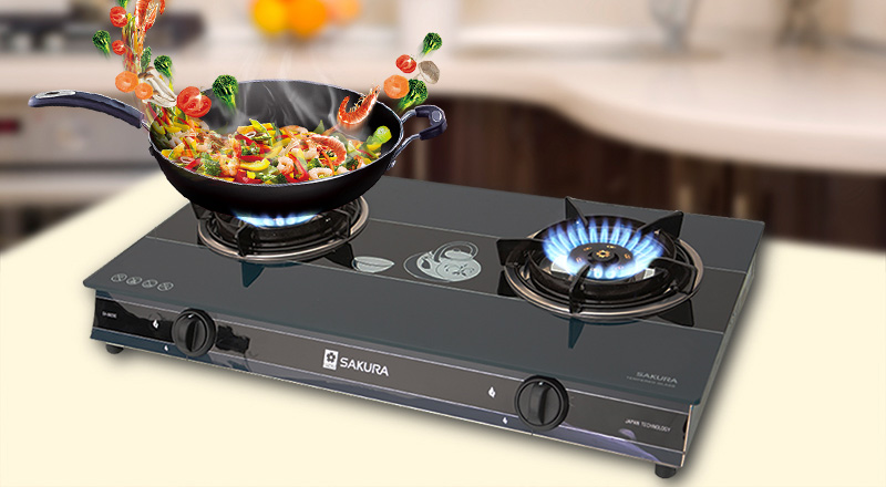 Bếp ga Sakura là nổi tiếng với quy trình sản xuất nghiêm ngặt