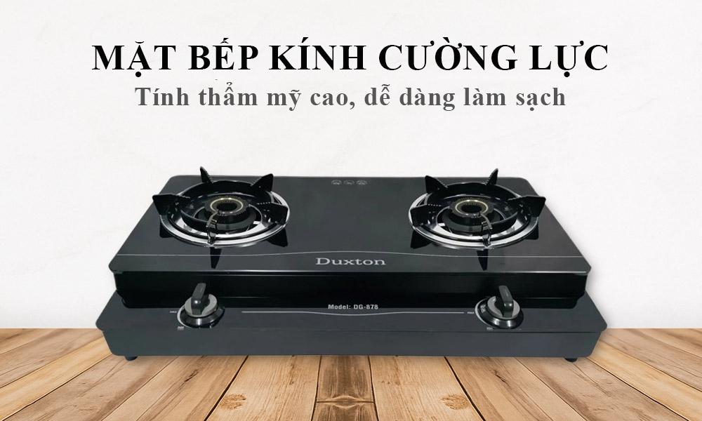 Bếp Gas Duxton DG-878 mang đến sự an tâm khi nấu nướng