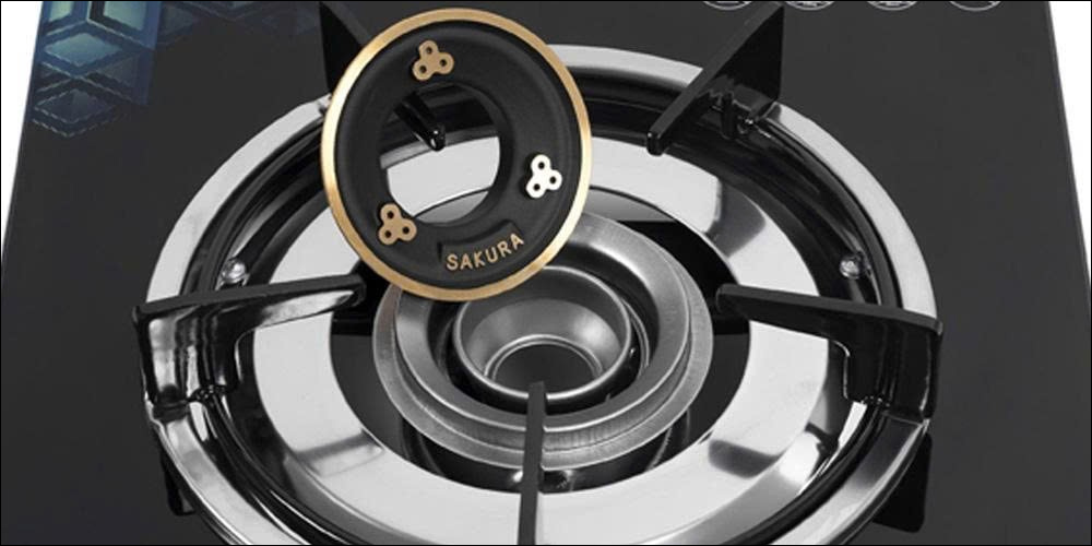 Bếp Gas Sakura SA-310AG trang bị kiềng bếp bằng thép tráng men