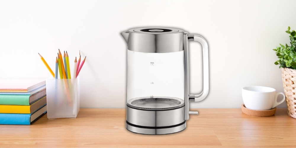 Bình Đun Siêu Tốc Thủy Tinh Simplehome HHB6706 1.7 Lít sang trọng