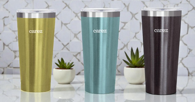 Thân bình được chế tác chắc chắn với lớp vỏ ngoài chống trượt