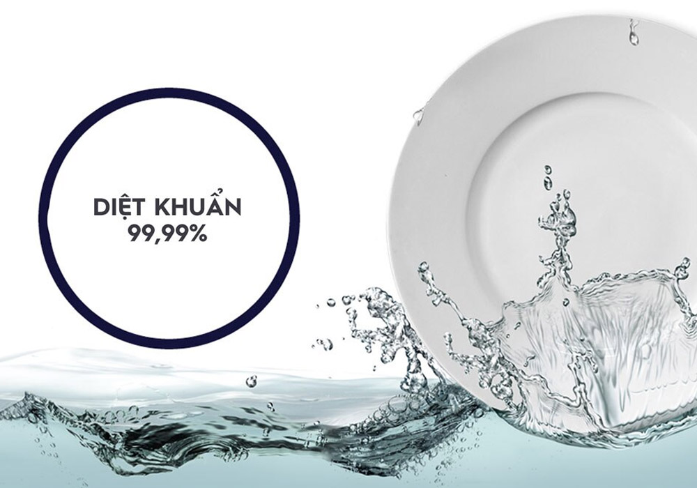Chế độ Hygiene loại bỏ hơn 99.99% vi khuẩn và vi rút