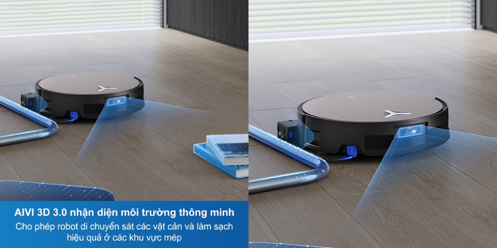 Công nghệ AIVI 3D 3.0 trên Ecovacs Deebot X11 OmniCyclone