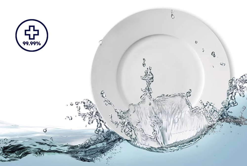 Công nghệ ExtraHygiene loại bỏ hơn 99.99% vi khuẩn và virút