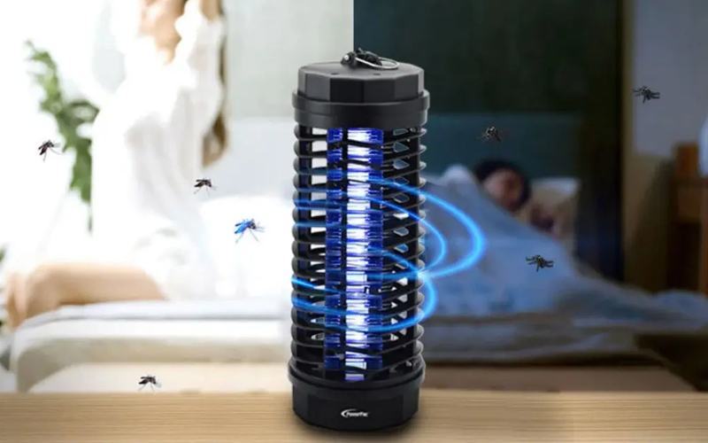Đèn bắt muỗi tiêu diệt muỗi và côn trùng hiệu quả