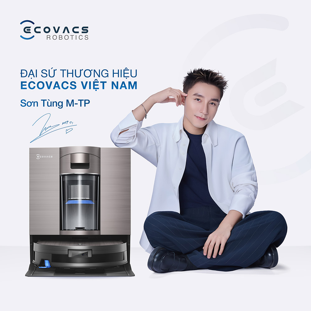 Ecovacs công bố ca sĩ Sơn Tùng M-TP trở thành Đại sứ Thương hiệu