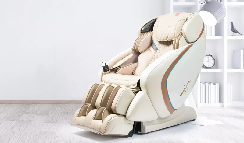 Ghế massage sử dụng con lăn và túi khí để xoa bóp sâu