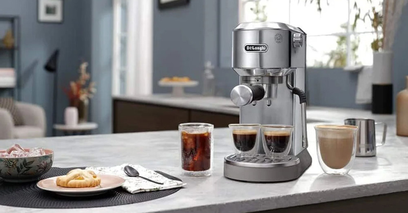 Máy pha cà phê DeLonghi có giá bán phù hợp mọi đối tượng người dùng