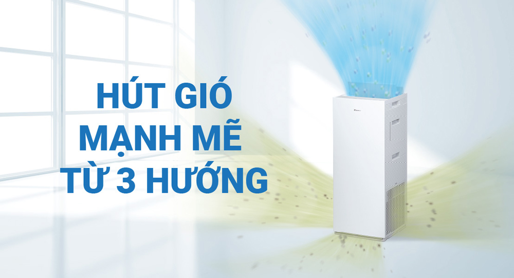 Hệ thống hút gió 3 hướng