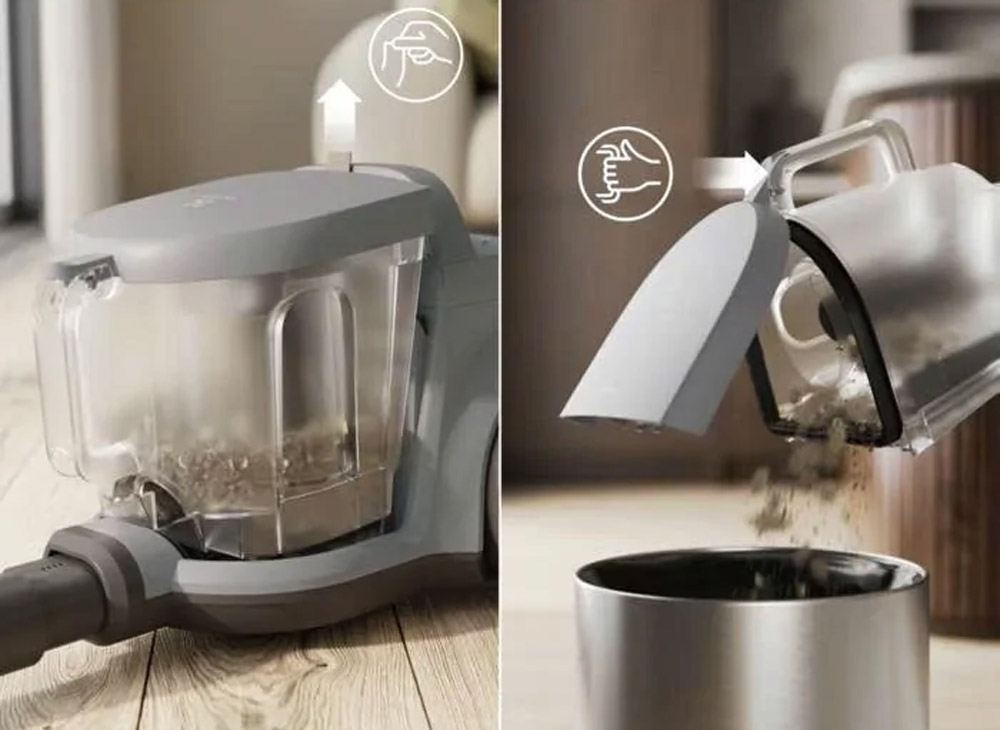 Máy Hút Bụi Electrolux EFC52614 trang bị hộp chứa bụi dung tích 2 lít 