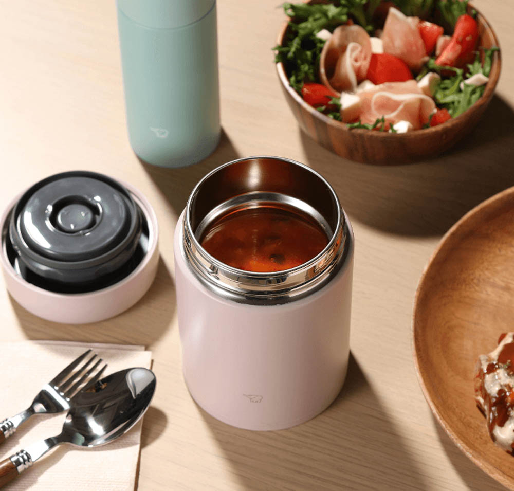 Hộp Đựng Thức Ăn Zojirushi SW-KA75H-PM giữ nóng đến 73°C 