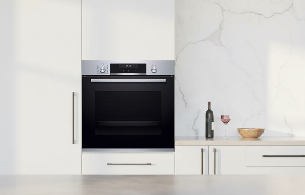 Lò Nướng Bosch HBG5585S6B làm sạch khoang lò dễ dàng 