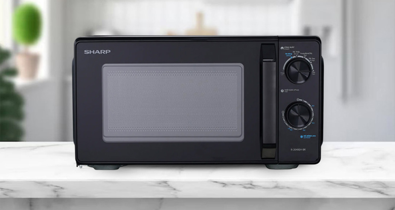 Lò vi sóng Sharp đảm bảo độ bền, chịu nhiệt tốt