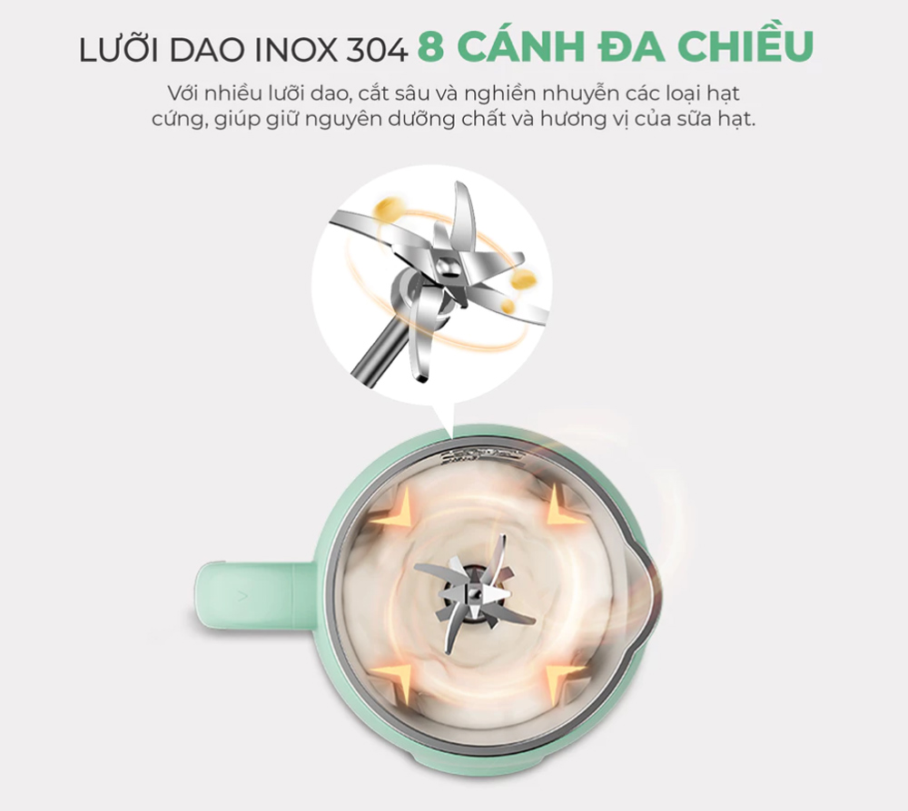 Lưỡi dao 8 cánh Magic Eco AC-55