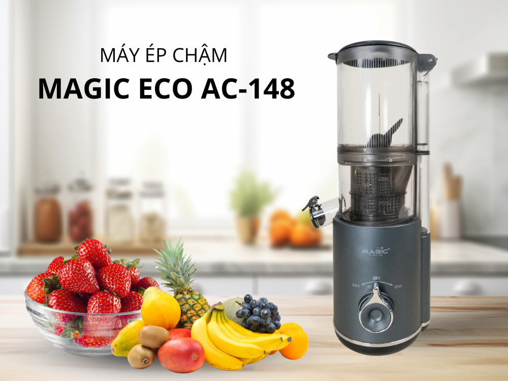 Máy ép chậm Magic Eco AC-148 được thiết kế gọn nhẹ