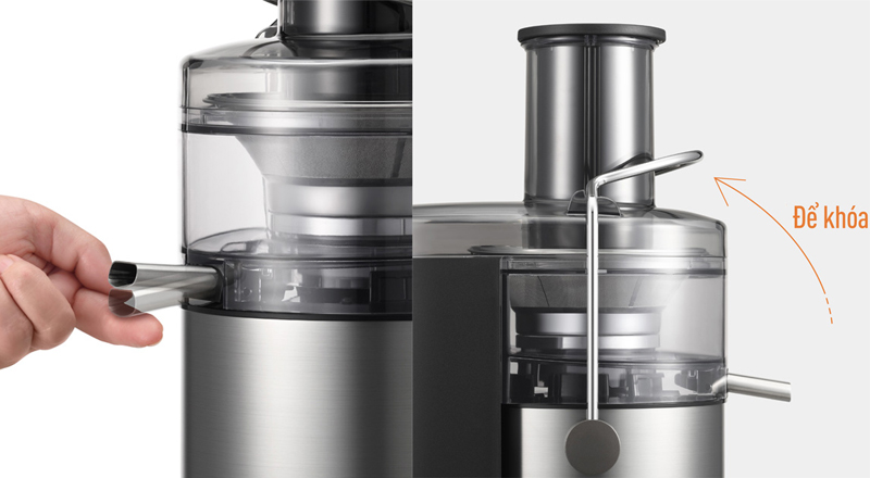 Máy ép trái cây Panasonic đi kèm những tiện ích thông minh 