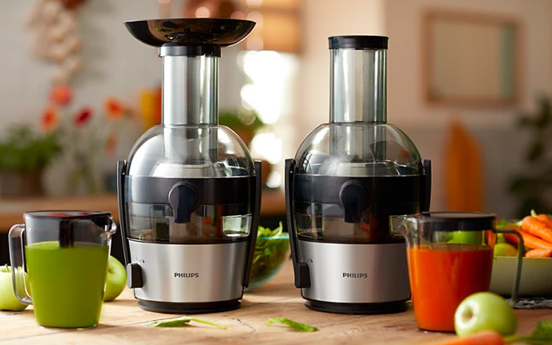 Máy ép trái cây Philips có kiểu dáng sang trọng