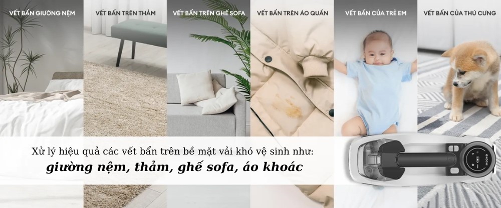 Máy Giặt Thảm Kochi H100 đa công dụng cho cuộc sống hằng ngày