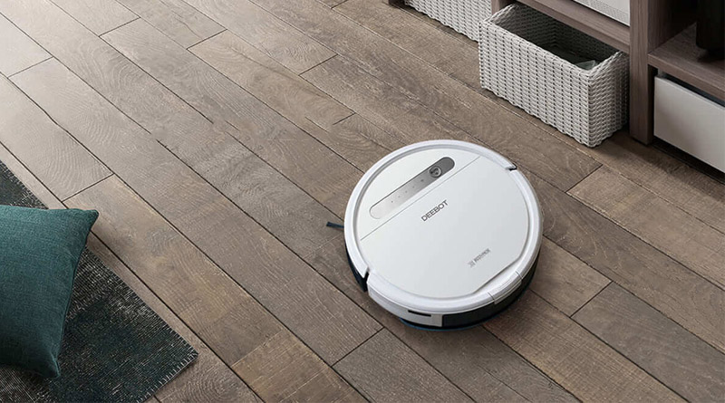 Máy hút bụi - Robot hút bụi Ecovacs Deebot di chuyển linh hoạt