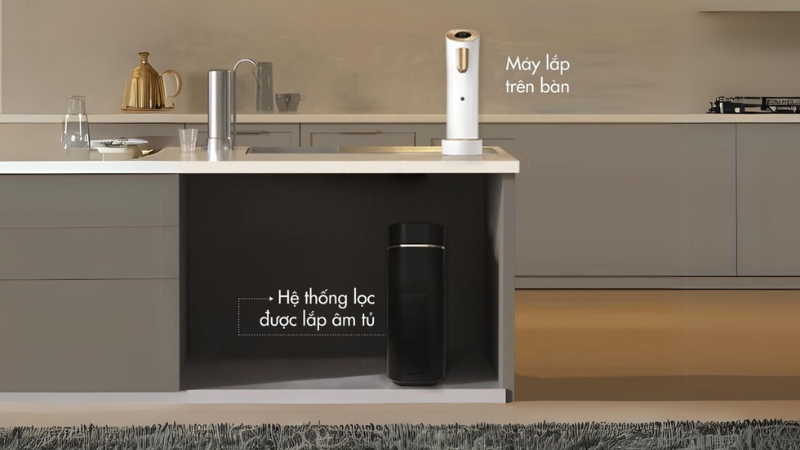 Máy lọc nước lắp âm