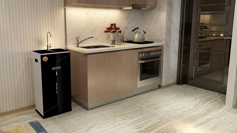 Máy lọc nước Mutosi dễ lắp đặt ở các không gian khác nhau