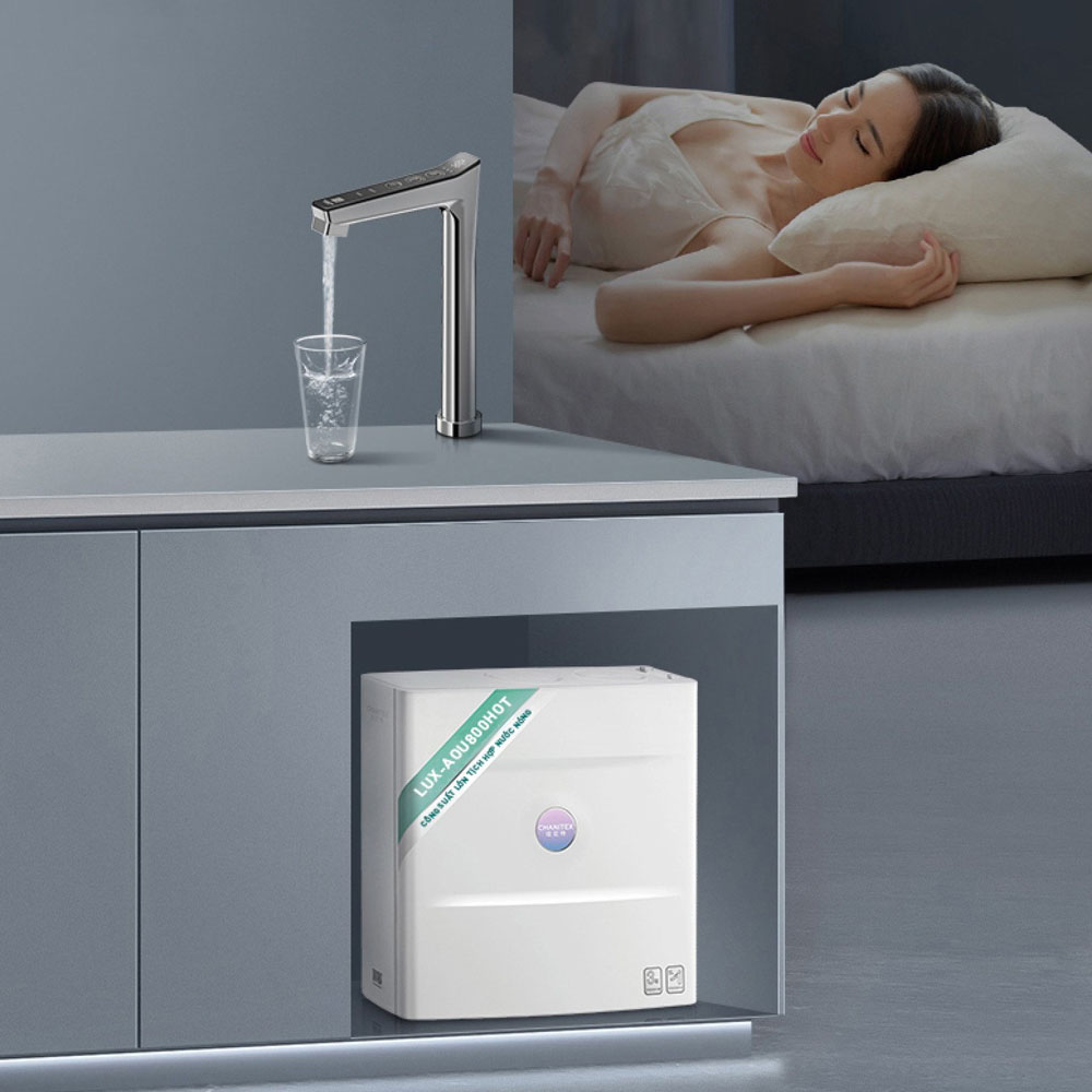 Máy Lọc Nước ROSS™ LUX-AOU800HOT loại bỏ nguy cơ rỉ nước