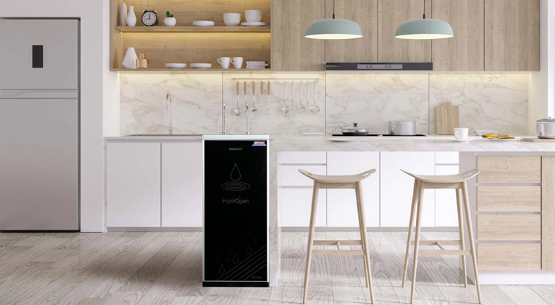 Máy lọc nước Sanaky dễ dàng lắp đặt trong không gian hạn chế