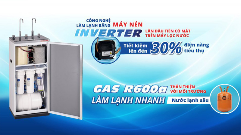 Sanaky tích hợp công nghệ làm lạnh bằng máy nén Inverter
