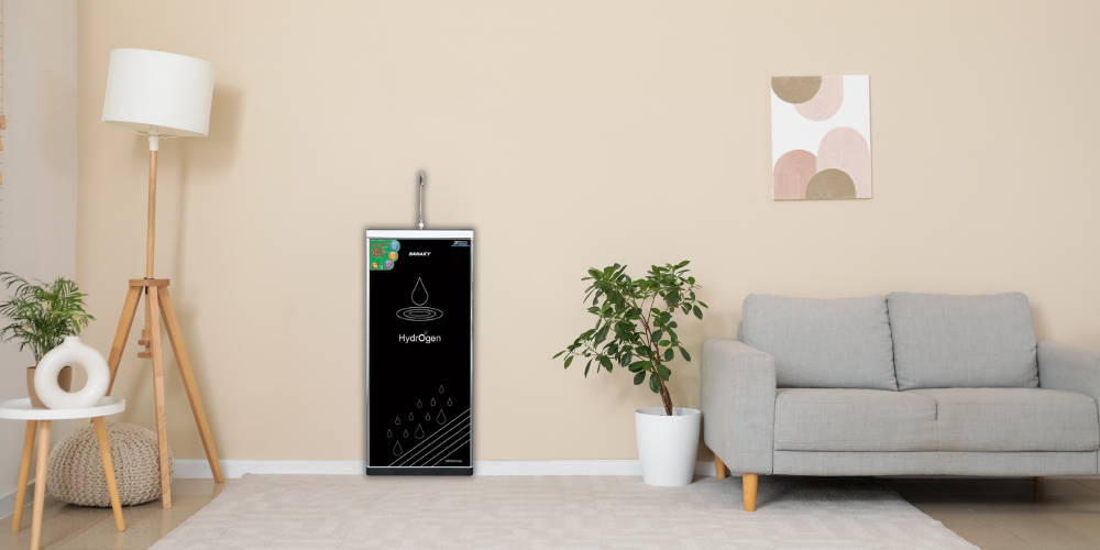 Máy Lọc Nước Sanaky VH 1010HY sở hữu thiết kế dạng tủ đứng