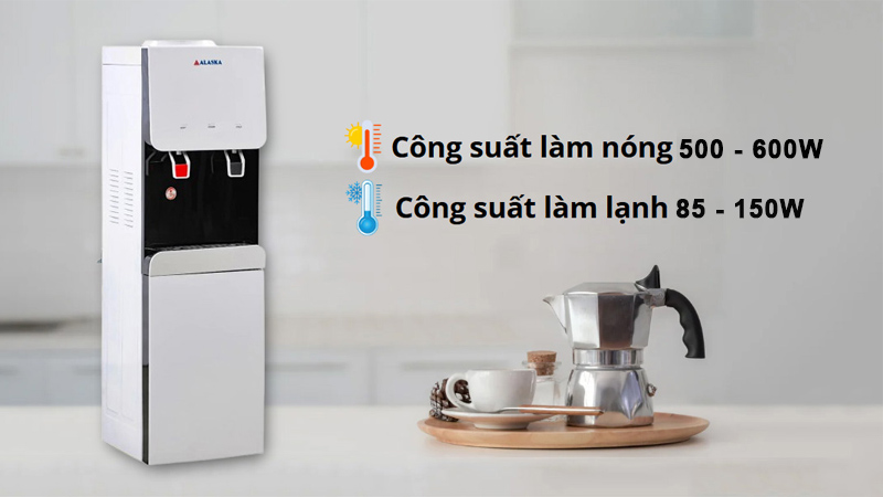 Máy nóng lạnh Alaska đáp ứng mọi nhu cầu của người dùng