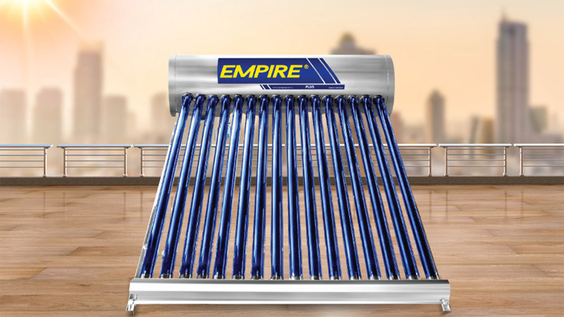 Máy nước nóng năng lượng mặt trời là một thiết bị hiện đại