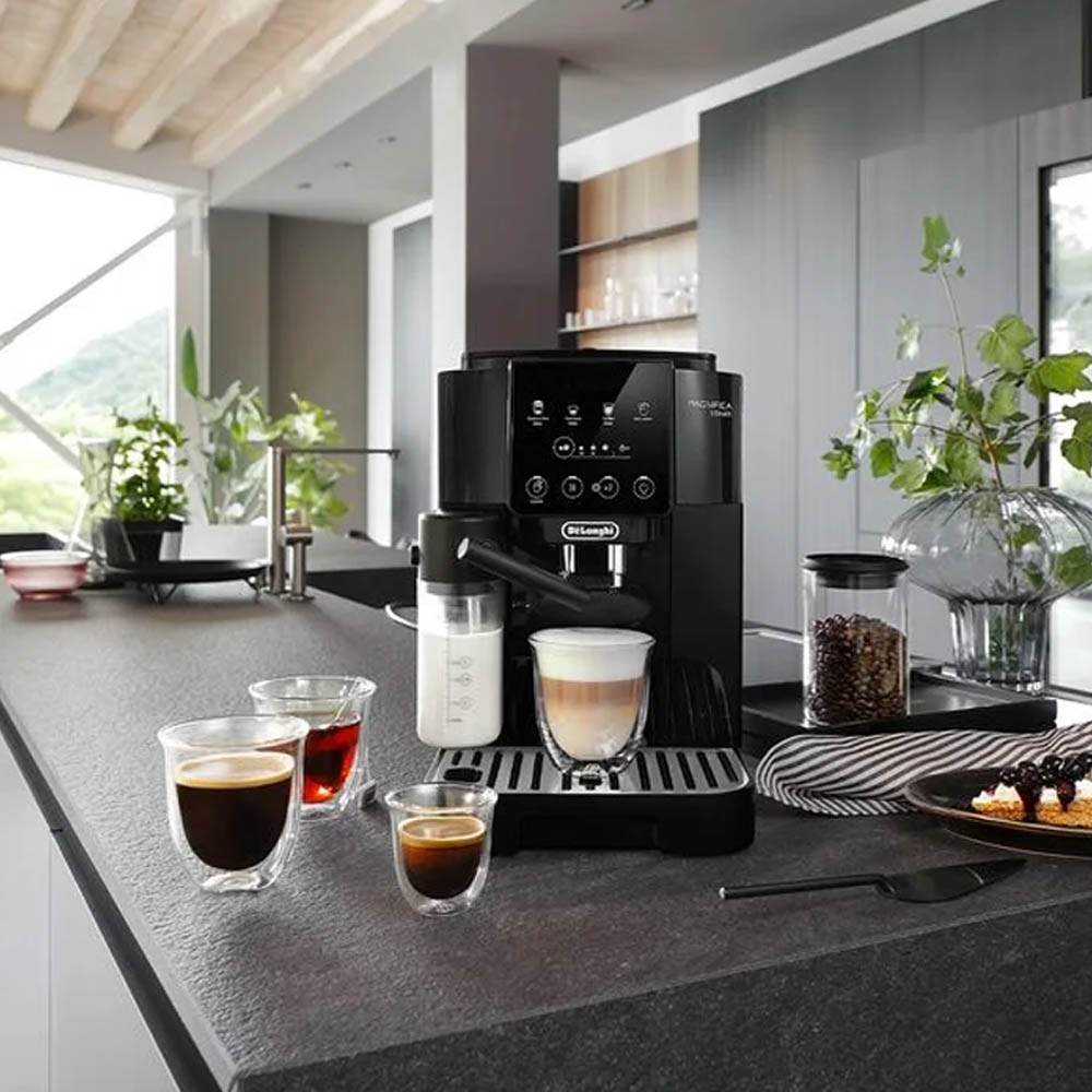 Máy Pha Cà Phê Magnifica Start ECAM220.60.B có thiết kế hiện đại