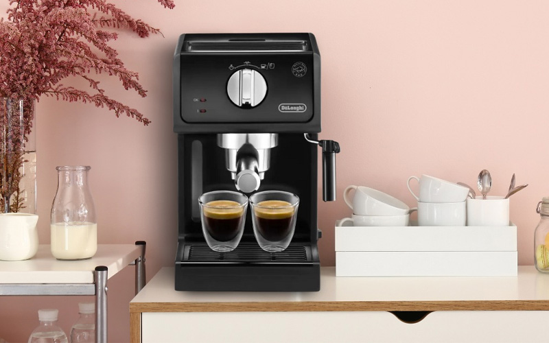 Máy pha cà phê tự động Delonghi được thiết kế cho sự tiện lợi tối đa