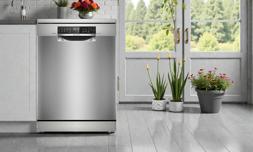 Máy Rửa Chén Độc Lập Bosch SMS6ZCI02P có thiết kế hiện đại