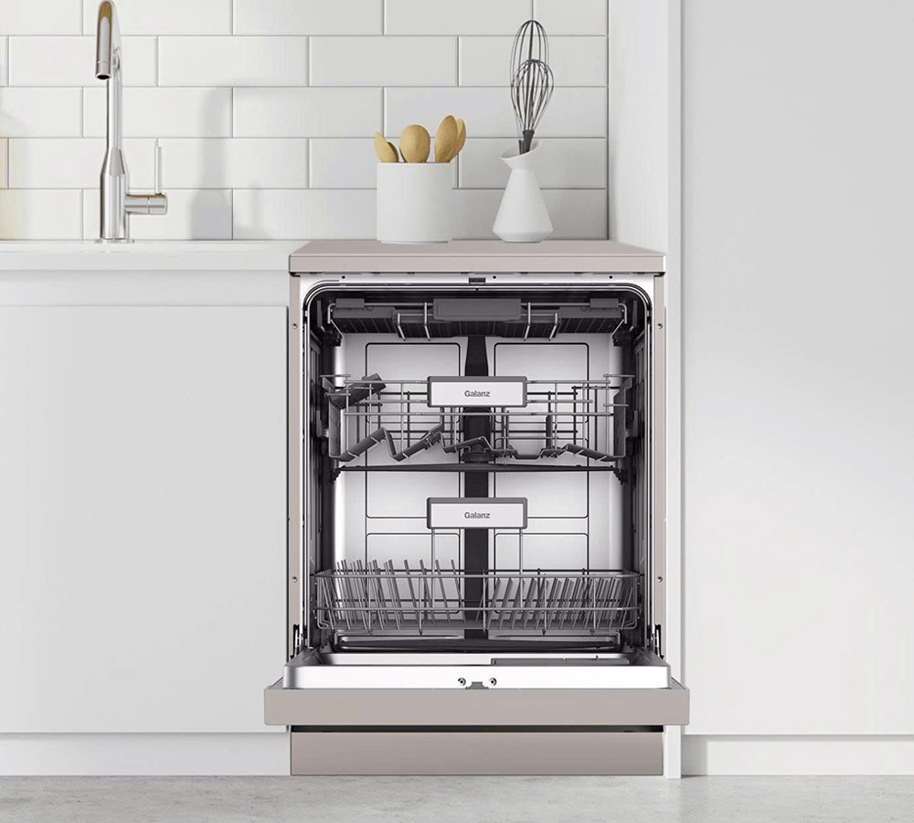Máy Rửa Chén Galanz W60C3A401LQ2 cho phép rửa riêng từng khay
