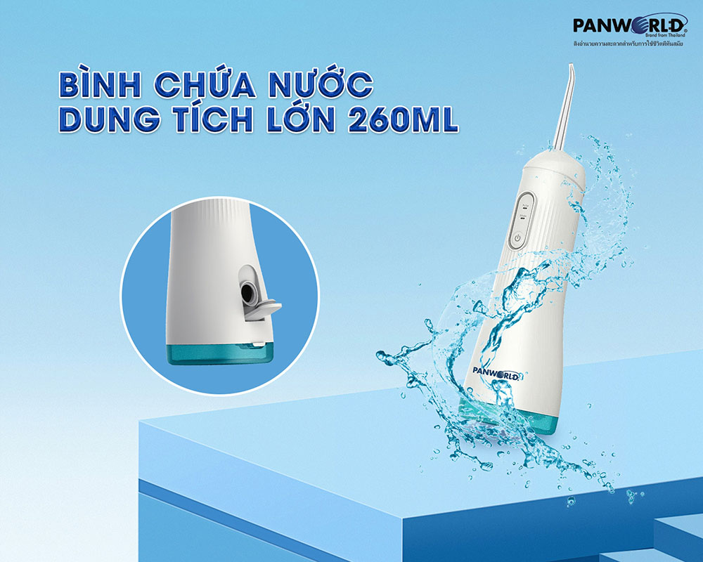 Máy Tăm Nước Panworld PW-3226 dung tích nước 260ml