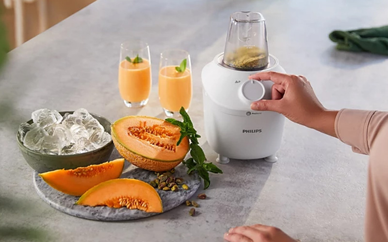 Máy xay sinh tố Philips là trợ thủ đắc lực trong mọi công việc bếp núc